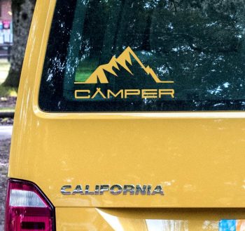 Camper + Mountain