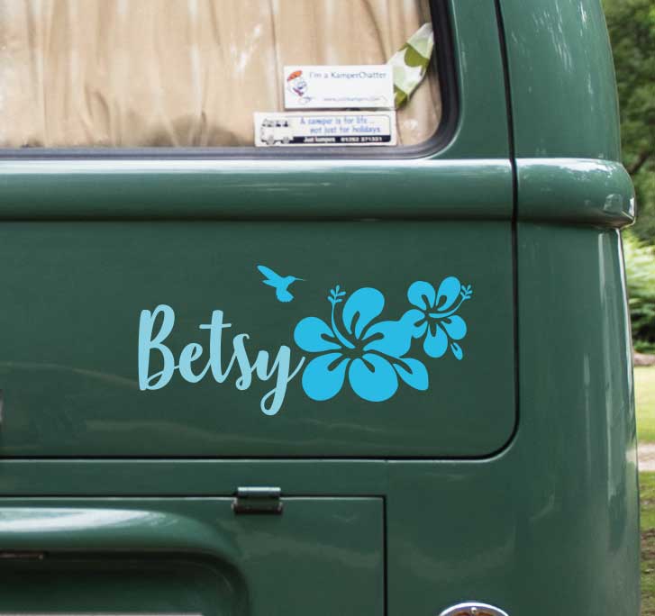 Camper Name Flower