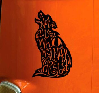 Sticker called Wander