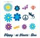 hippy-flower-decals-flower-car-and-camper-selection-cool