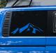 4 Motion Quarter Panel Mountain Decal Sticker