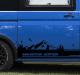 VW Transporter mountain side decal sticker decal